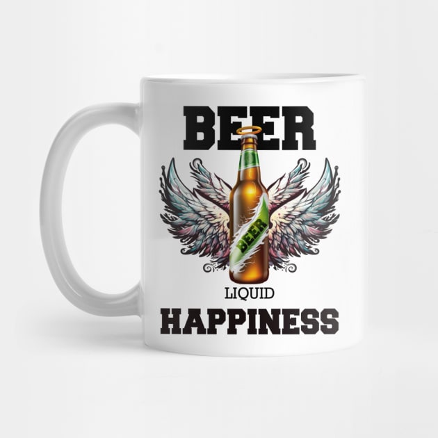 Beer Liquid Happiness Version 1 by i2studio